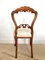 Victorian Carved Walnut Dining Chairs, Set of 4 10