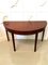 Antique George III Mahogany D-End Dining Table, Image 10