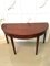Antique George III Mahogany D-End Dining Table 12