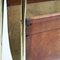 Large Mid-Century Austrian Leather and Brass Magazine Rack by Carl Auböck, Image 11