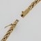 French Palm Tree Chain in 18 Karat Yellow Gold 8
