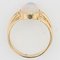 French Opal 18 Karat Yellow Gold Openwork Ring, 1900s 10