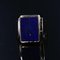 French Lapis Lazuli 18 Karat Yellow Gold Signet Ring, 1960s 11