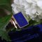 French Lapis Lazuli 18 Karat Yellow Gold Signet Ring, 1960s 4