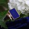 French Lapis Lazuli 18 Karat Yellow Gold Signet Ring, 1960s, Image 4