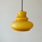 Yellow Glass Pendant in Original Shape 2