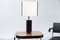 French Formica and Chrome Table Lamps, Set of 2, Image 3