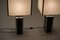 Lámparas de mesa francesas de formica y cromo. Juego de 2, Imagen 4