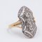 Antique 18k Gold Ring with Cut Diamonds, 1930s 3