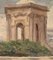 David Arnold Burnand, La promenade du Peyrou, Montpellier, 1910, Dipinto ad olio, Immagine 4