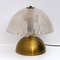 Mid-Century Table Lamp in Murano Glass and Brass by Angelo Brotto for Esperia, Italy, 1970s 4