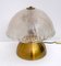 Mid-Century Table Lamp in Murano Glass and Brass by Angelo Brotto for Esperia, Italy, 1970s 5