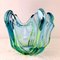 Blue-Green Murano Glass Vase, Italy,1980s 7