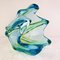 Blue-Green Murano Glass Vase, Italy,1980s, Image 2