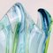 Blue-Green Murano Glass Vase, Italy,1980s, Image 6