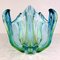 Blue-Green Murano Glass Vase, Italy,1980s 1