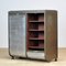 Industrial Iron and Aluminium Cabinet, 1960s 1