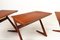 Danish Modern Nesting Teak Tables by Erling Torvits for Heltborg Furniture 1950s, Set of 3 11