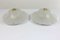 Mid-Century Structured Ice Glass Flush Mounts from Peill & Putzler, 1960s, Set of 2 11