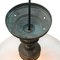 Vintage Industrial Glass Flushmount Ceiling Lamp from Holophane 4