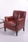 Fauteuil Vintage en Cuir de Mouton 1