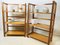 Vintage Wooden Folding Cabinets or Bookcases, 1970s, Set of 2 14