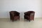 Vintage Sheep Leather Club Chairs 7