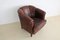 Vintage Sheep Leather Club Chairs 5