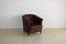 Vintage Sheep Leather Club Chairs 11