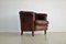 Vintage Sheep Leather Club Chairs 20