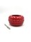 Large Red Ceramic Ashtray by Pino Spagnolo for Sicart, 1970s 2