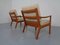 Vintage Teak Lounge Chairs by Ole Wanscher for Cado, Set of 2, Image 8