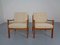 Vintage Teak Lounge Chairs by Ole Wanscher for Cado, Set of 2, Image 4