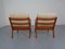 Vintage Teak Lounge Chairs by Ole Wanscher for Cado, Set of 2 6