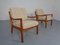 Vintage Teak Lounge Chairs by Ole Wanscher for Cado, Set of 2 3