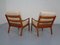 Vintage Teak Lounge Chairs by Ole Wanscher for Cado, Set of 2 10