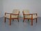 Vintage Teak Lounge Chairs by Ole Wanscher for Cado, Set of 2 1