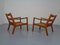 Vintage Teak Lounge Chairs by Ole Wanscher for Cado, Set of 2 14