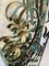 Biombo Art Déco tríptico de hierro forjado con decoración floral de Gilbert Poillerat, Imagen 38
