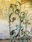 Art Deco Tri Fold Wrought Iron Screen with Floral Decor by Gilbert Poillerat 6