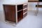 Desk and Chest of Drawers on Wheels by Claude Gaillard and Henri Lesetre, France, 1970s, Set of 2 3