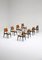 Dining Chairs by Jos De Mey for Luxus, Set of 8 5