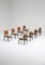 Dining Chairs by Jos De Mey for Luxus, Set of 8, Image 5