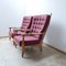 Mid-Century Oak Edouard Armchairs by Guillerme et Chambron, Set of 2 15