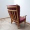 Mid-Century Oak Edouard Armchairs by Guillerme et Chambron, Set of 2 10
