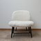 Sheepskin Shearling TeVe Lounge Chairs by Alf Svensson, Set of 2 1