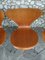 Teak 3107 Dining Chairs by Arne Jacobsen for Fritz Hansen, Set of 4, Image 8