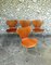 Teak 3107 Dining Chairs by Arne Jacobsen for Fritz Hansen, Set of 4, Image 1