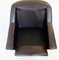 Esa 802 Black Leather Armchair by Werner Langenfeld 11