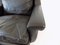 Esa 802 Black Leather Armchair by Werner Langenfeld 7